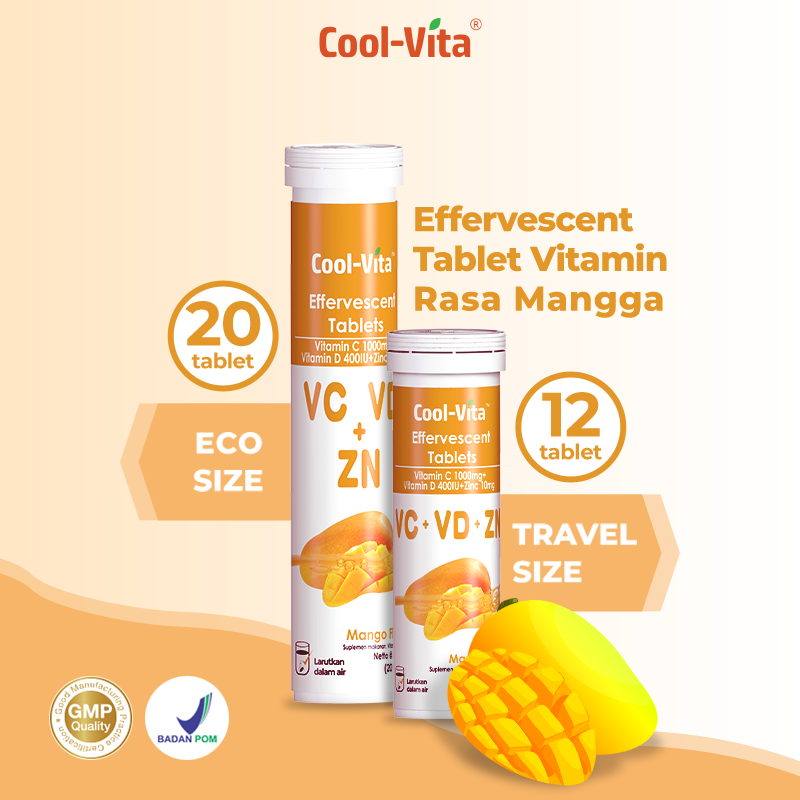 Cool-Vita Effervescent Rasa Mangga