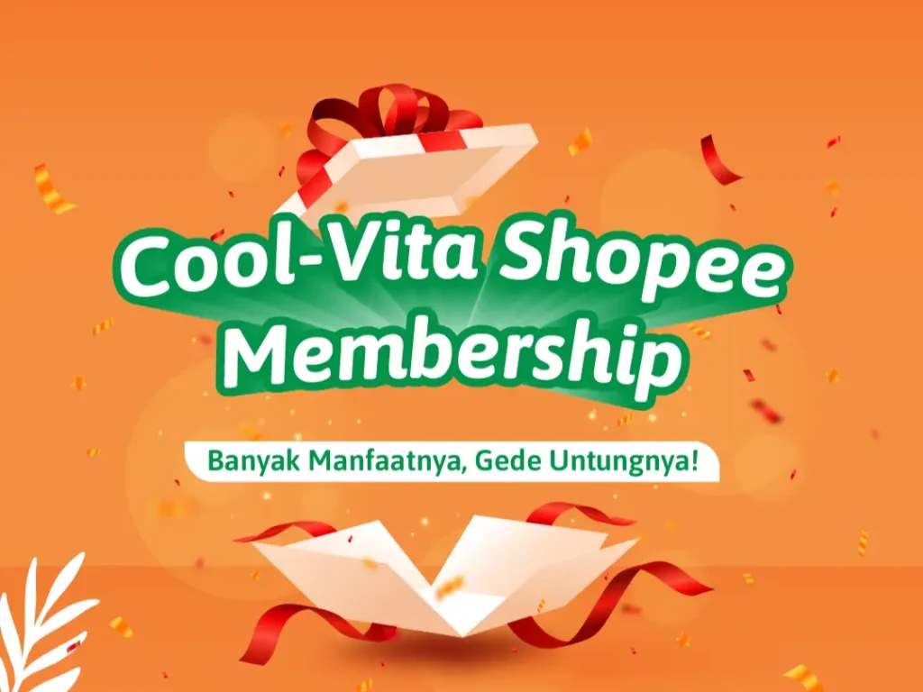Coolvita membership shopee