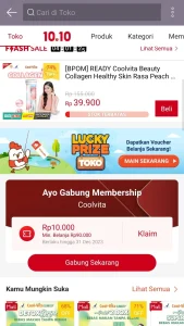 gabung membership Cool-Vita store