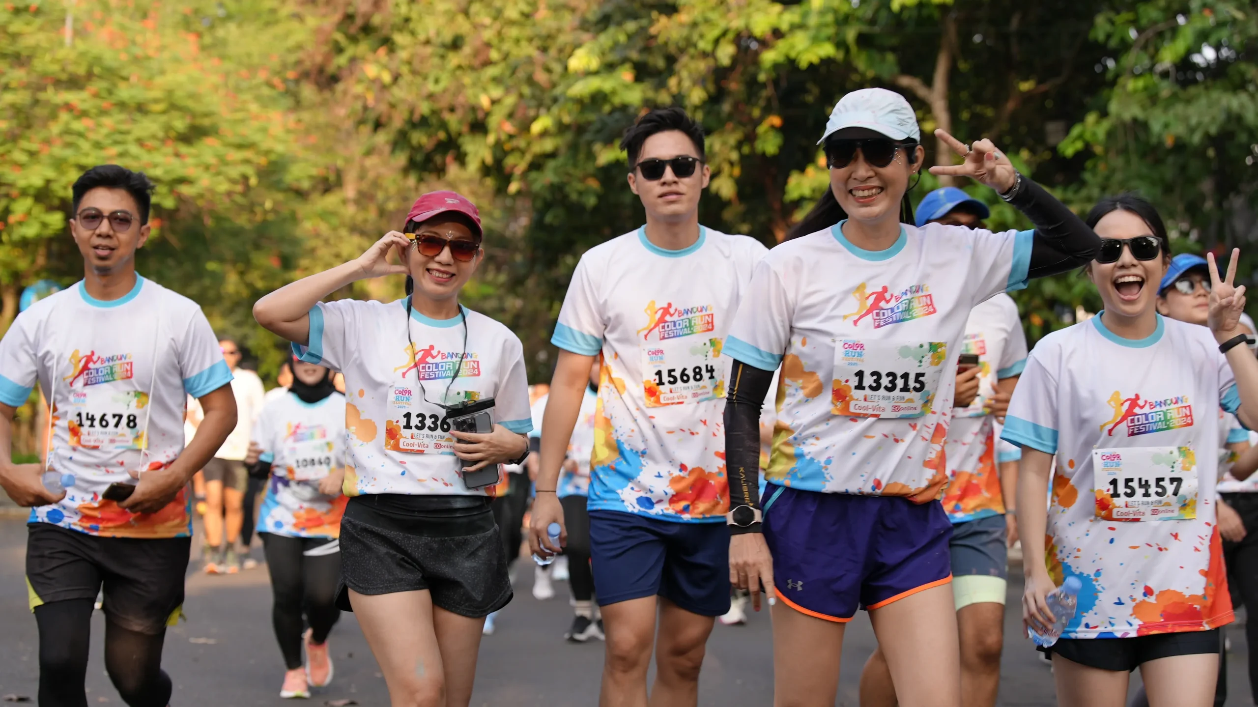 Rekap Keseruan Cool-Vita Color Run Bandung 2024